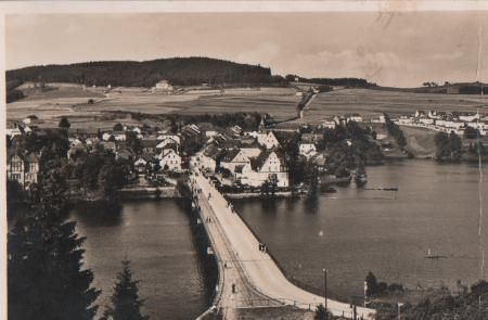 Saalburg - Stausee - ca. 1955 Saalburg - Stausee - ca. 1955