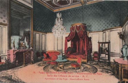 Frankreich - Fontainebleau - Appartements du Pape - ca. 1920 Frankreich - Fontainebleau - Appartements du Pape - ca. 1920
