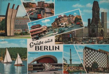 Berlin, Westteil - u.a. Stadtautobahn - 1965 Berlin, Westteil - u.a. Stadtautobahn - 1965