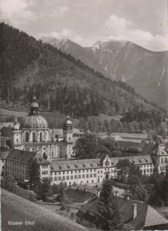 Kloster Ettal - ca. 1960 Kloster Ettal - ca. 1960