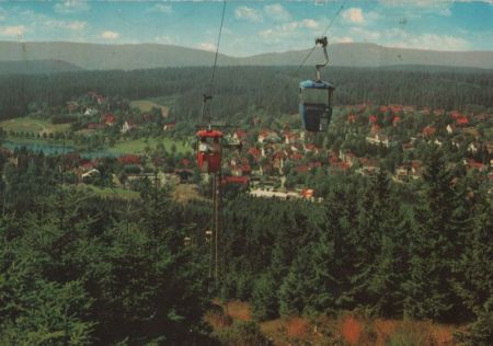 Goslar Hahnenklee - Bockswiese, Kabinenseilbahn - 1978 Goslar Hahnenklee - Bockswiese, Kabinenseilbahn - 1978