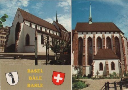 Schweiz - Basel - Barfüsserkirche - ca. 1985 Schweiz - Basel - Barfüsserkirche - ca. 1985