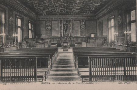 Frankreich - Rouen - Interieur de la Cour de Assises - ca. 1935 Frankreich - Rouen - Interieur de la Cour de Assises - ca. 1935
