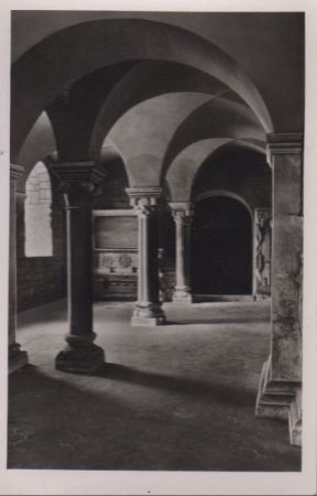 Bad Gandersheim - Stiftskirche, Inneres - ca. 1950 Bad Gandersheim - Stiftskirche, Inneres - ca. 1950
