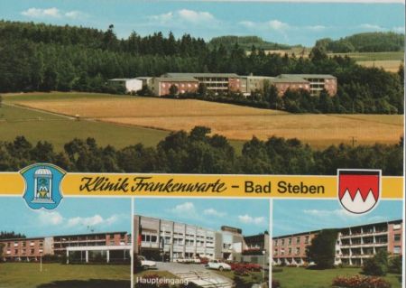 Bad Steben - Klinik Frankenwarte - ca. 1980 Bad Steben - Klinik Frankenwarte - ca. 1980