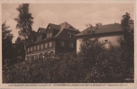 Neukirch - Kindererholungsheim Bethlehemstift - 1930 Neukirch - Kindererholungsheim Bethlehemstift - 1930