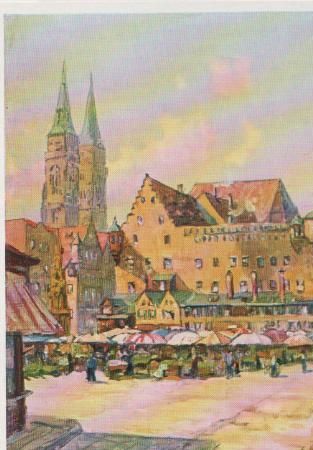 Nürnberg- Hauptmarkt - ca. 1975 Nürnberg- Hauptmarkt - ca. 1975