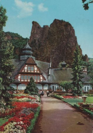 Bad Münster am Stein-Ebernburg - Badhaus - 1975 Bad Münster am Stein-Ebernburg - Badhaus - 1975