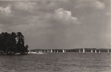 Scharmützelsee - Segelregatta - 1961 Scharmützelsee - Segelregatta - 1961