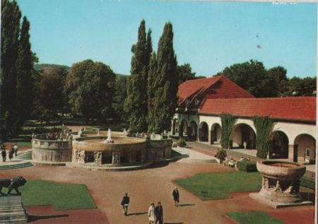 Bad Nauheim - Sprudelhof - ca. 1980 Bad Nauheim - Sprudelhof - ca. 1980