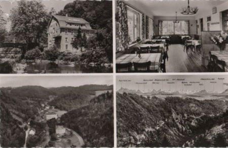 Görwihl-Tiefenstein - Pension zur Post - 1962 Görwihl-Tiefenstein - Pension zur Post - 1962