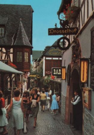 Rüdesheim - Drosselgasse - 1983 Rüdesheim - Drosselgasse - 1983