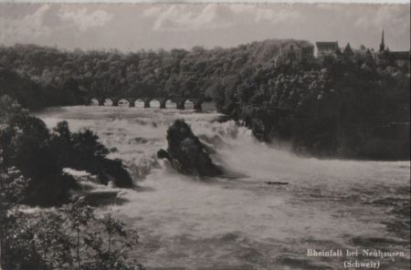 Schweiz - Neuhausen - Rheinfall - 1953 Schweiz - Neuhausen - Rheinfall - 1953