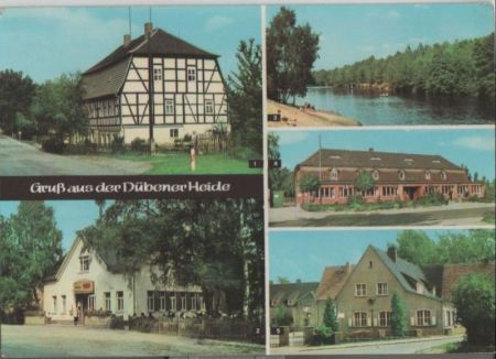 Dübener Heide - u.a. Heidegasthof - 1972 Dübener Heide - u.a. Heidegasthof - 1972