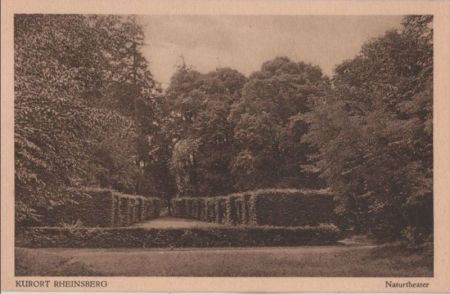 Rheinsberg - Naturtheater - ca. 1935 Rheinsberg - Naturtheater - ca. 1935