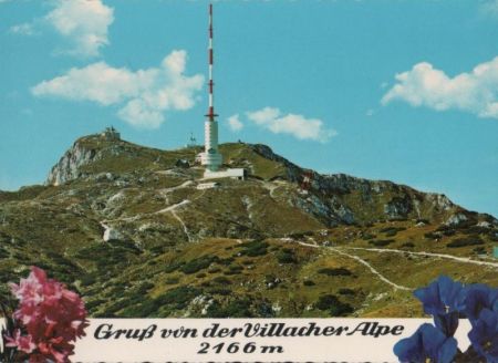 Österreich - Villach - Villacher Alpe - ca. 1980 Österreich - Villach - Villacher Alpe - ca. 1980