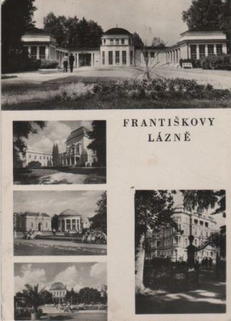 Tschechien - Frantiskovy Lazne - 5 Teilbilder - ca. 1965 Tschechien - Frantiskovy Lazne - 5 Teilbilder - ca. 1965