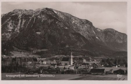 Österreich - Großgmain - mit Untersberg - ca. 1960 Österreich - Großgmain - mit Untersberg - ca. 1960