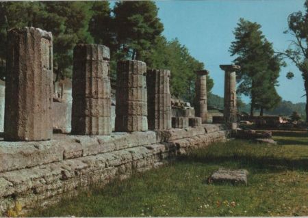Griechenland - Olympia - Heratempel - 1970 Griechenland - Olympia - Heratempel - 1970
