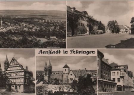 Arnstadt - u.a. Erfurter Straße - 1969 Arnstadt - u.a. Erfurter Straße - 1969