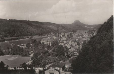 Bad Schandau - mit Lilienstein Bad Schandau - mit Lilienstein