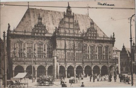 Bremen - Rathaus - 1928 Bremen - Rathaus - 1928