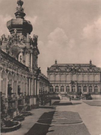 Dresden - Zwinger, Zwingerhof - 1959 Dresden - Zwinger, Zwingerhof - 1959
