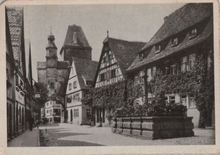 Rothenburg - Rödergasse Rothenburg - Rödergasse