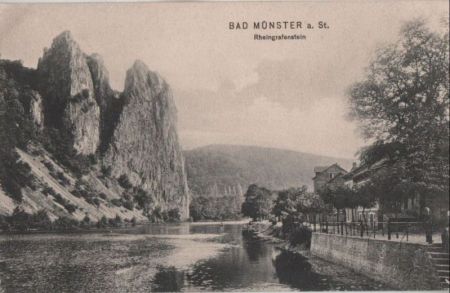 Bad Münster am Stein-Ebernburg - Rheingrafenstein - 1907 Bad Münster am Stein-Ebernburg - Rheingrafenstein - 1907