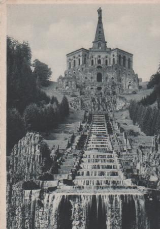 Kassel Wilhelmshöhe - Herkules und Kaskaden - 1930 Kassel Wilhelmshöhe - Herkules und Kaskaden - 1930