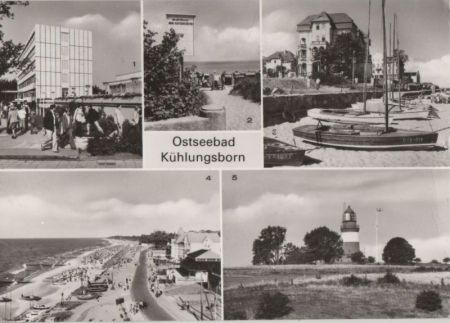 Kühlungsborn - u.a. Bootsanlegestelle - 1983 Kühlungsborn - u.a. Bootsanlegestelle - 1983