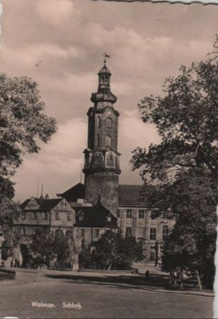 Weimar - Schloß - 1964 Weimar - Schloß - 1964