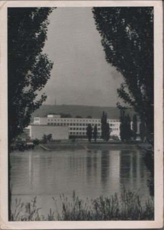 Bonn - Bundeshaus von Rheinseite - ca. 1965 Bonn - Bundeshaus von Rheinseite - ca. 1965