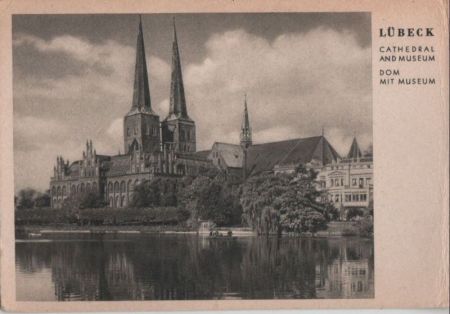 Lübeck - Dom mit Museum - ca. 1950 Lübeck - Dom mit Museum - ca. 1950