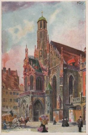 Nürnberg - Frauenkirche - ca. 1950 Nürnberg - Frauenkirche - ca. 1950