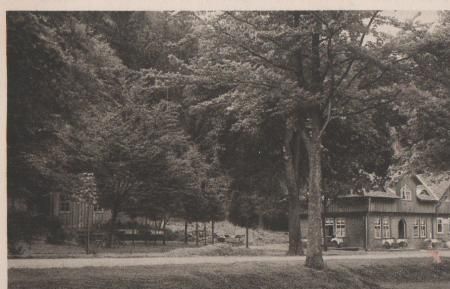 Oberhof - Die untere Schweizerhütte - ca. 1945 Oberhof - Die untere Schweizerhütte - ca. 1945