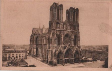 Frankreich - Reims - La Cathedrale - ca. 1935 Frankreich - Reims - La Cathedrale - ca. 1935