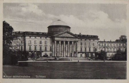 Kassel-Wilhelmshöhe - Schloss - 1941 Kassel-Wilhelmshöhe - Schloss - 1941