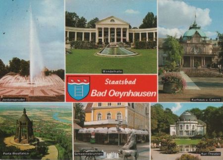 Bad Oeynhausen - u.a. Kurhaus und Casino - 1983 Bad Oeynhausen - u.a. Kurhaus und Casino - 1983