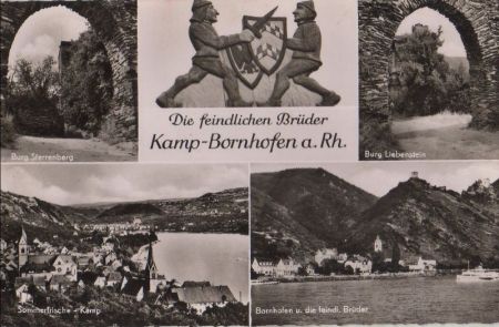 Kamp-Bornhofen - u.a. Burg Sterrenberg - 1962 Kamp-Bornhofen - u.a. Burg Sterrenberg - 1962