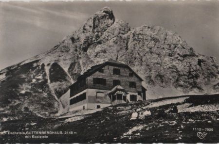 Österreich - Dachstein - Guttenberghaus - 1975 Österreich - Dachstein - Guttenberghaus - 1975