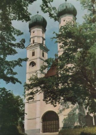 Pfarrkirchen - Wallfahrtskirche zur Schmerzhaften Mutter - ca. 1980 Pfarrkirchen - Wallfahrtskirche zur Schmerzhaften Mutter - ca. 1980