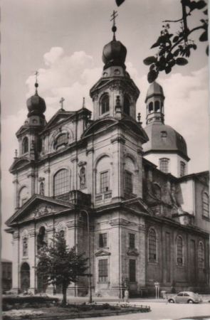 Mannheim - Jesuitenkirche - 1963 Mannheim - Jesuitenkirche - 1963