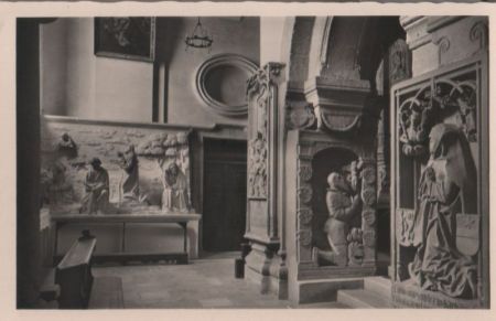 Ellwangen - Stiftskirche, Vorhalle - ca. 1955 Ellwangen - Stiftskirche, Vorhalle - ca. 1955