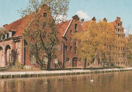 Lübeck - Historische Salzspeicher - ca. 1995 Lübeck - Historische Salzspeicher - ca. 1995