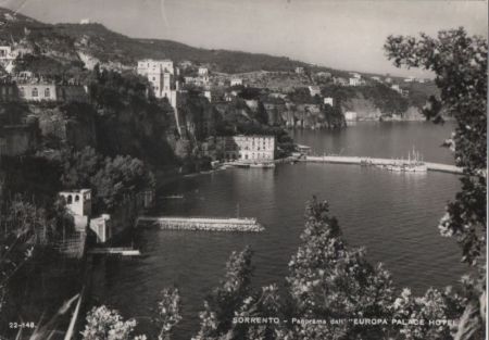 Italien - Sorrento - Panorama dall Europa Palace Hotel - 1960 Italien - Sorrento - Panorama dall Europa Palace Hotel - 1960