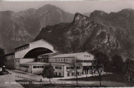Oberammergau - Passionstheater - ca. 1955 Oberammergau - Passionstheater - ca. 1955