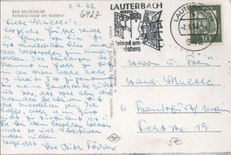 Bad Salzschlirf - Kaffeeterrasse Bad Salzschlirf - Kaffeeterrasse