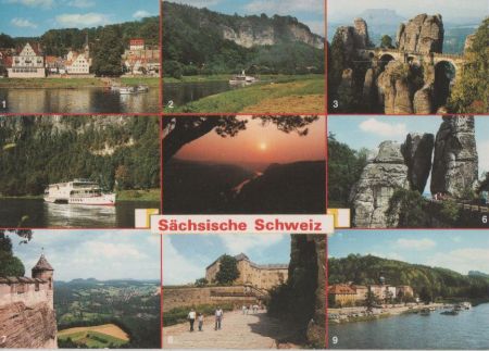 Sächsische Schweiz - u.a. Bad Schandau - ca. 1990 Sächsische Schweiz - u.a. Bad Schandau - ca. 1990