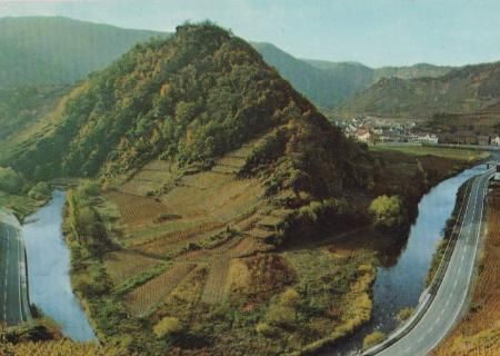 Mayschoß - Ahrschleife bei Mayschoss - ca. 1975 Mayschoß - Ahrschleife bei Mayschoss - ca. 1975